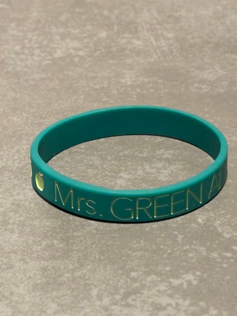 Mrs. GREEN APPLEラバーバンド　初期 初期】Mrs.GREEN APPLE ミセスグリーンアップル ラババン レア - メルカリ
