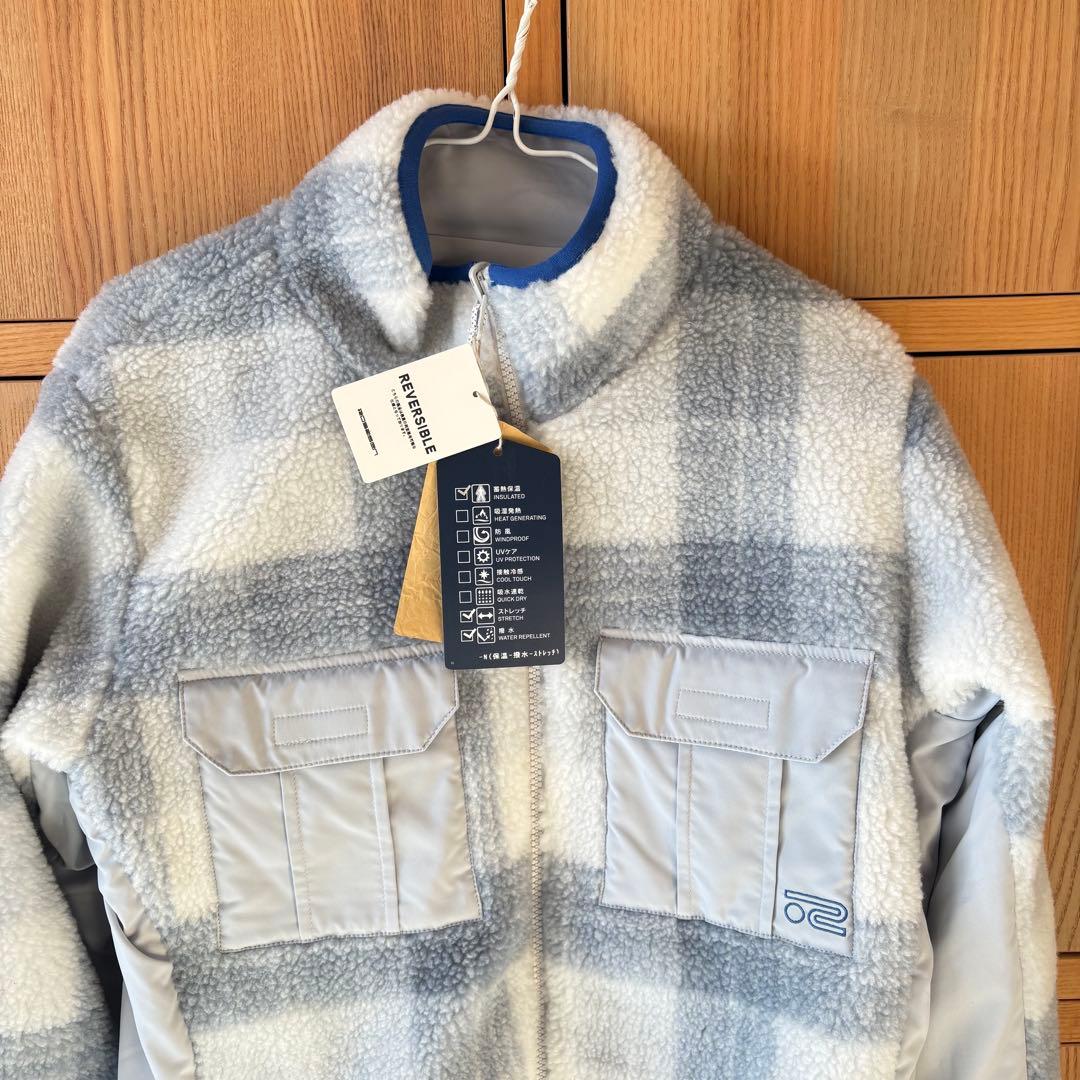ROSASEN 新品未使用リバーシブルジャケット ライトグレー メンズM