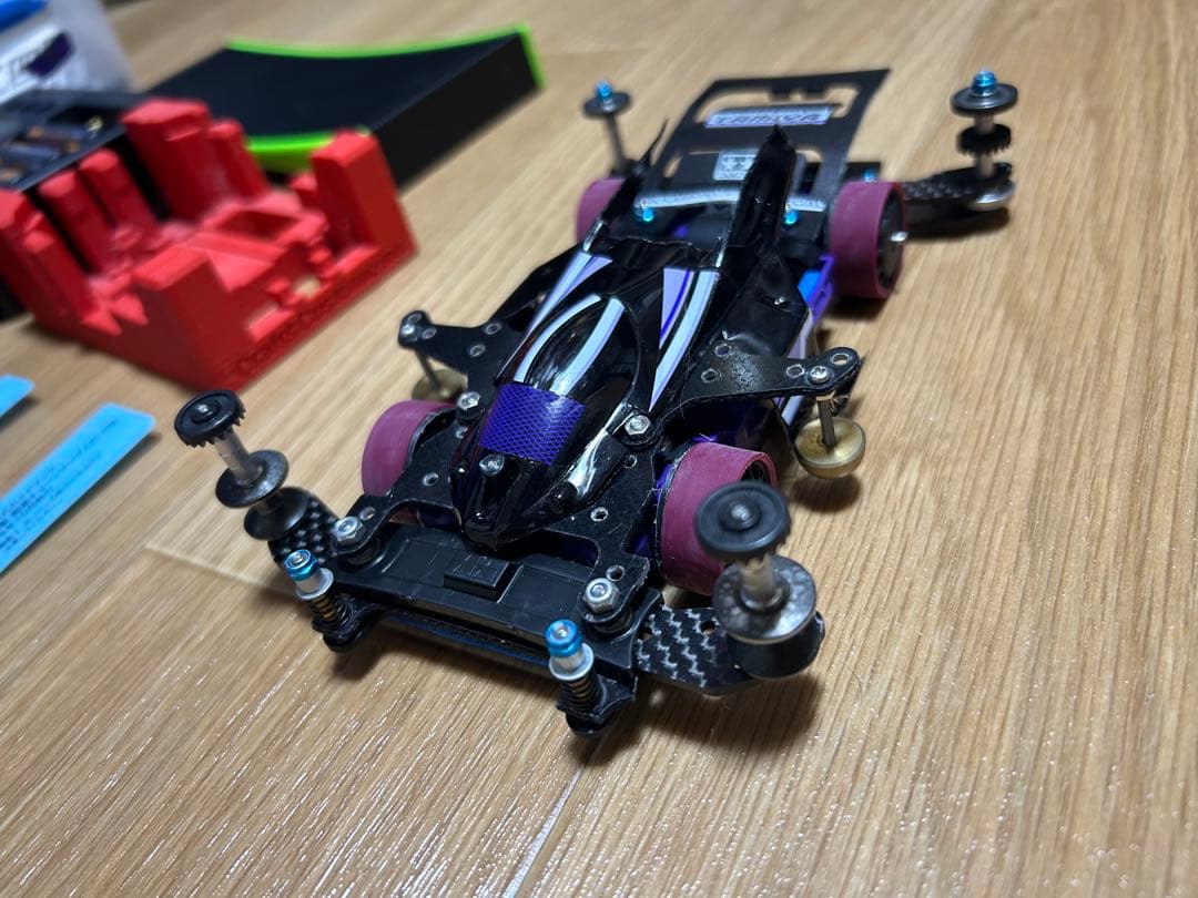 ミニ四駆引退セット　MSフレキ車体や限定パーツ人気治具等多数