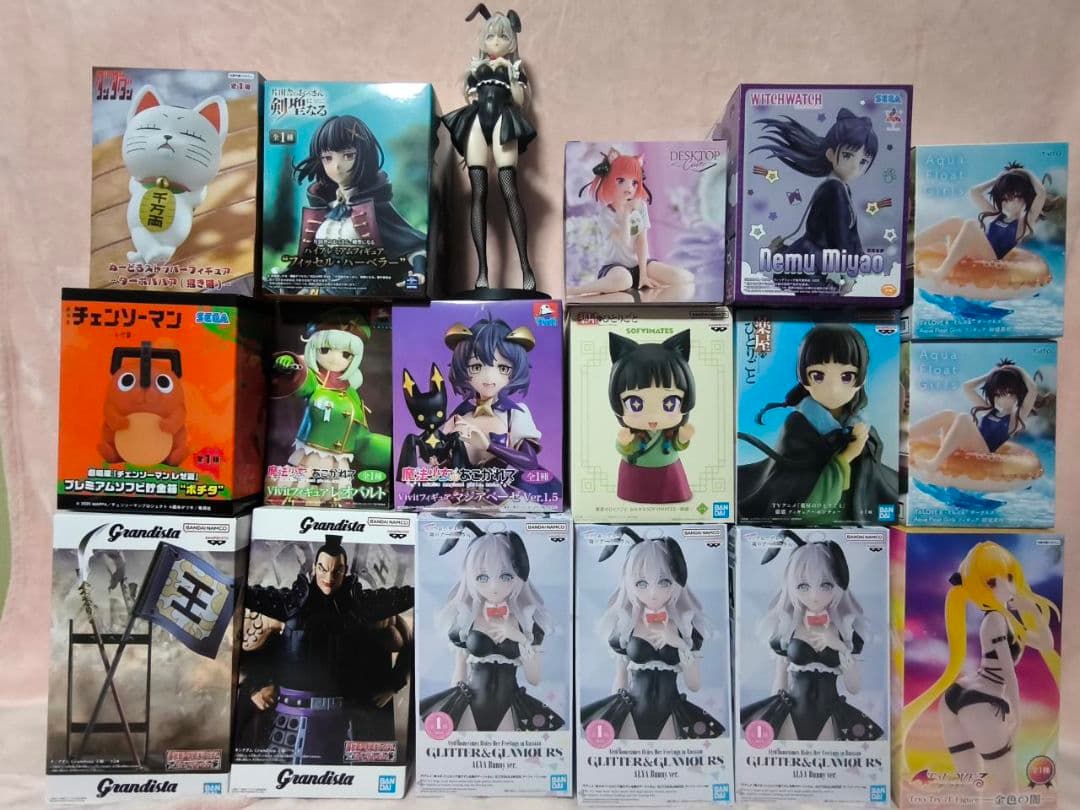 激安　プライズフィギュア　集め　アーリャ　王騎　猫猫　チェンソーマン