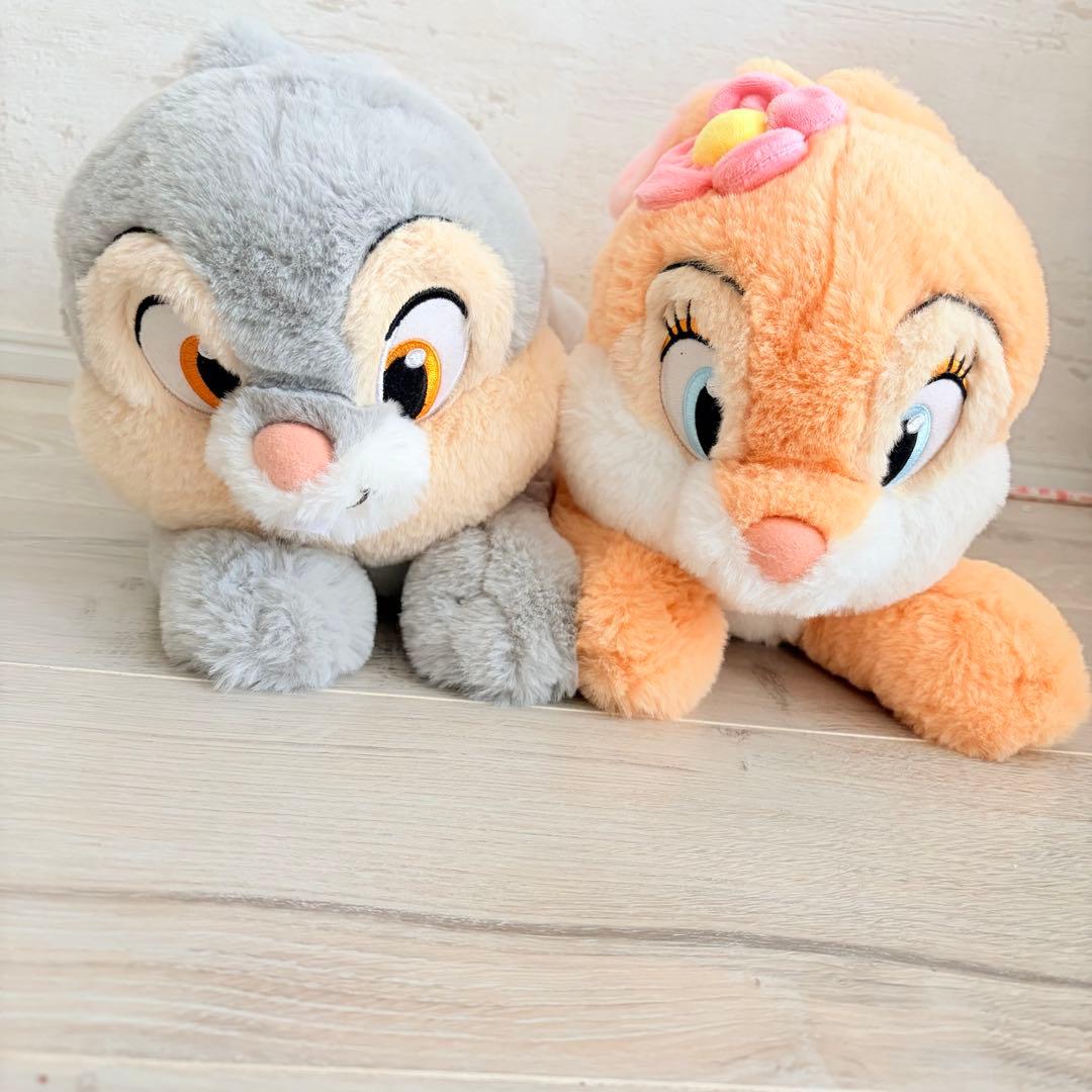 ディズニーリゾート とんすけ ミスバニー ぬいぐるみ サンパー バンビ
