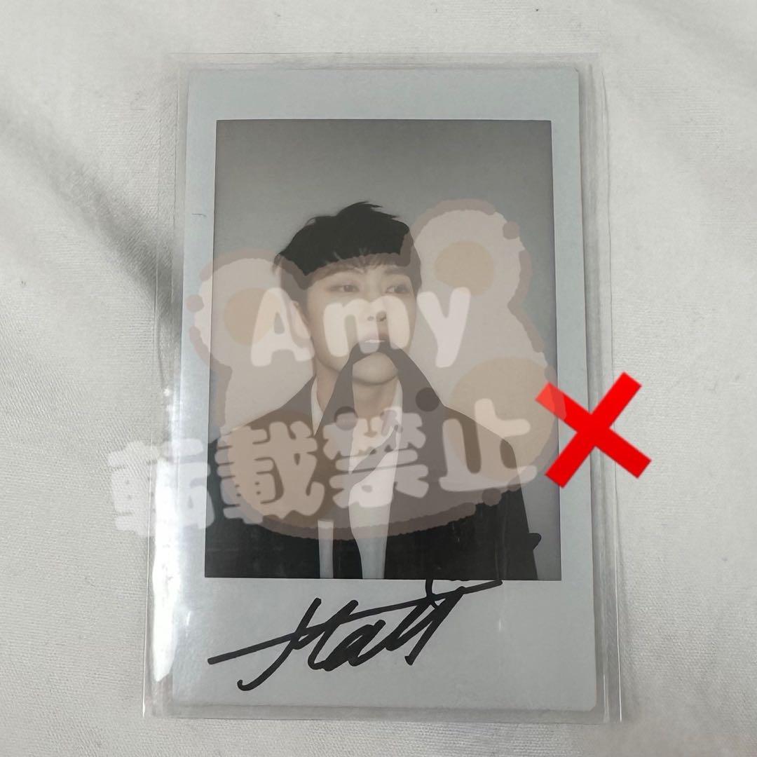 グッズ購入特典 C賞 直筆サイン入りチェキ マシュー メテュ