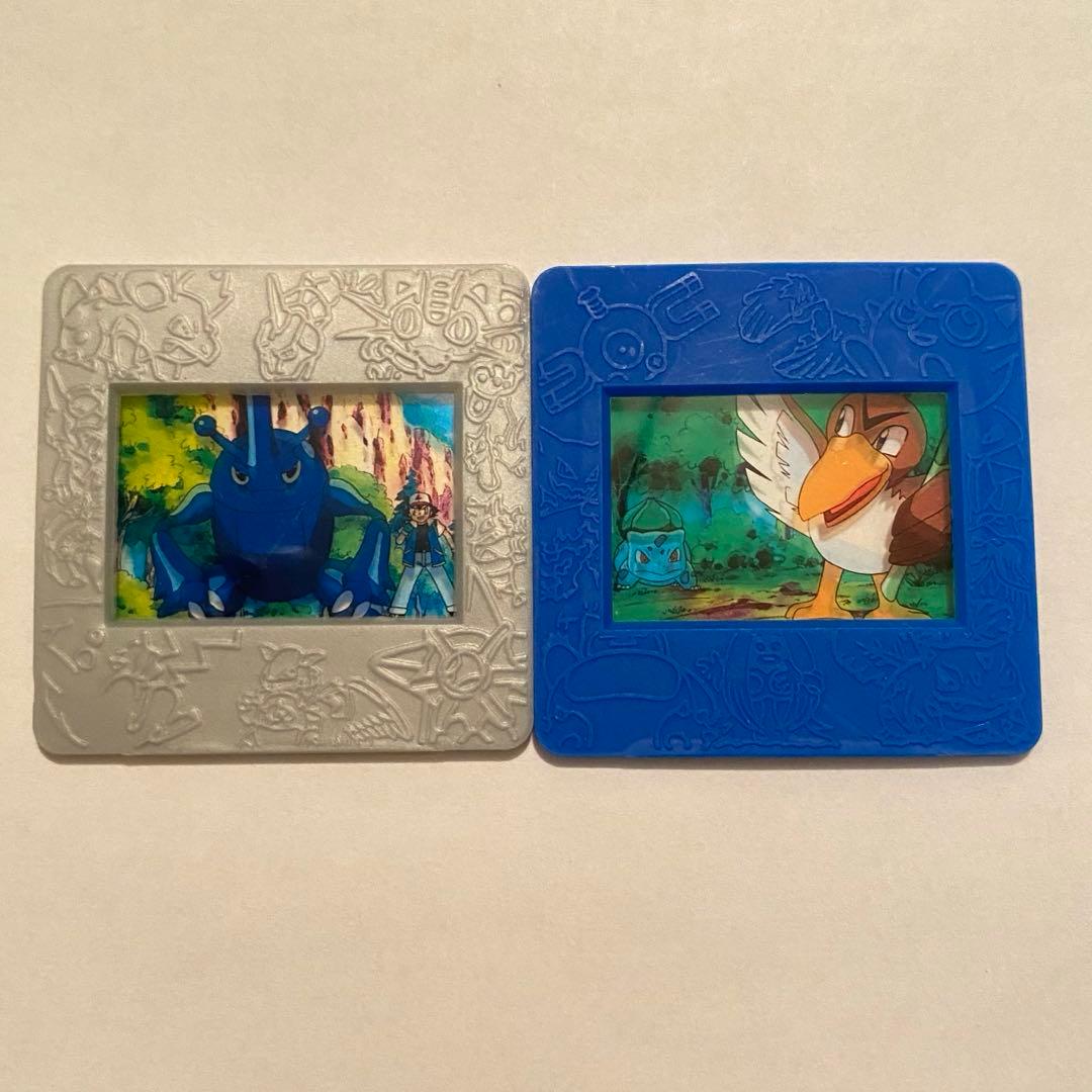 ポケモン ピクチャーフレーム 明治 希少 カモネギ ヘラクロス