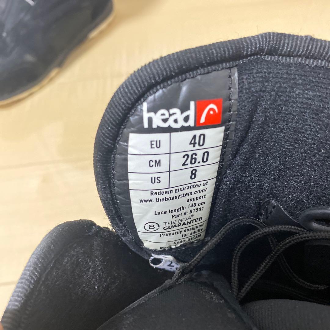 【即日発送】HEAD ヘッド スノボブーツ CLASSIC BOA 26.0cm