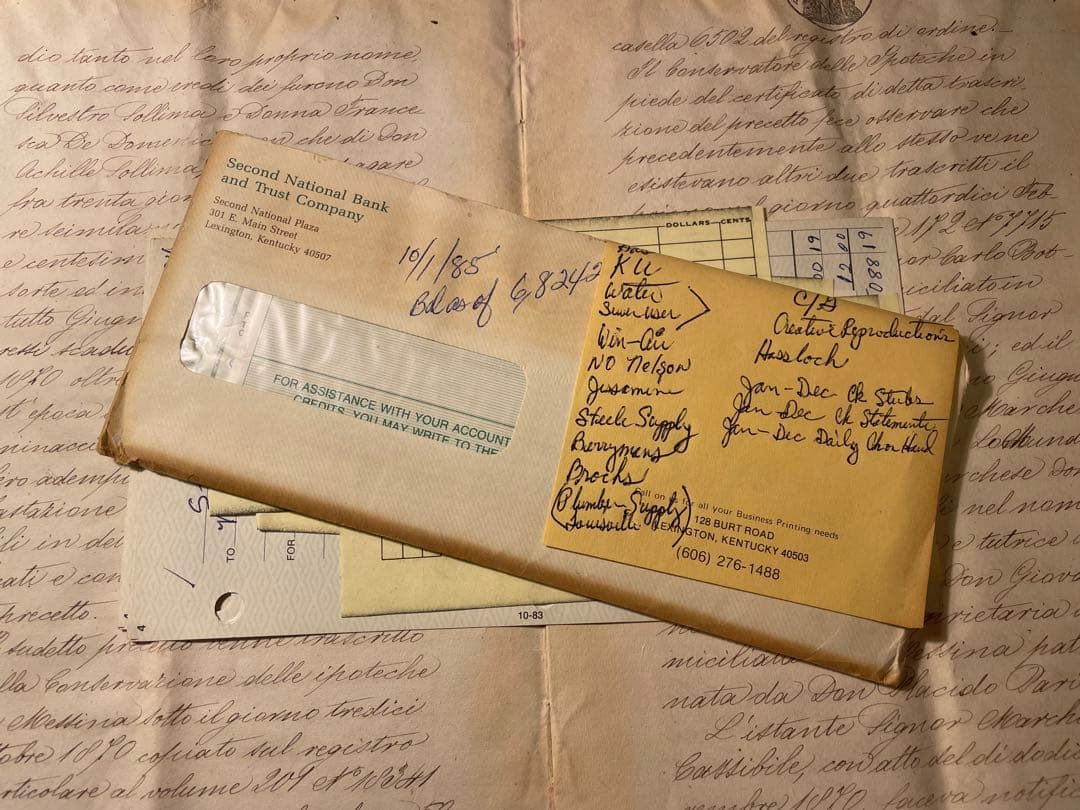 海外 ヴィンテージ 銀行小切手 詰め合わせ 約30点 - メルカリ