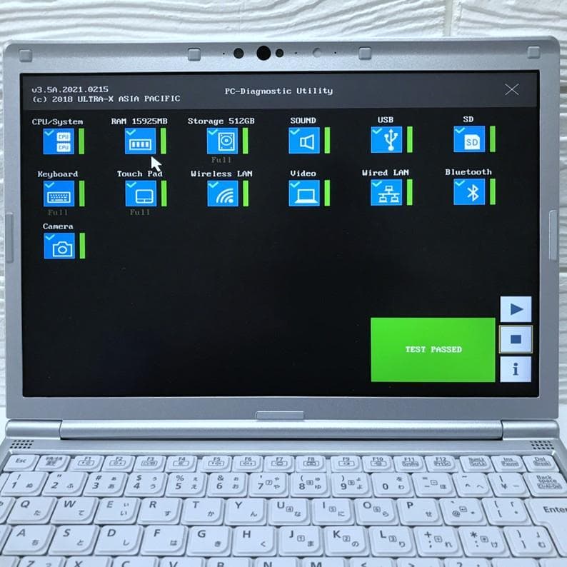 極美品》＊MS Offic2024認証/ 使用時間浅 /レッツノートCF-SV1 - メルカリ