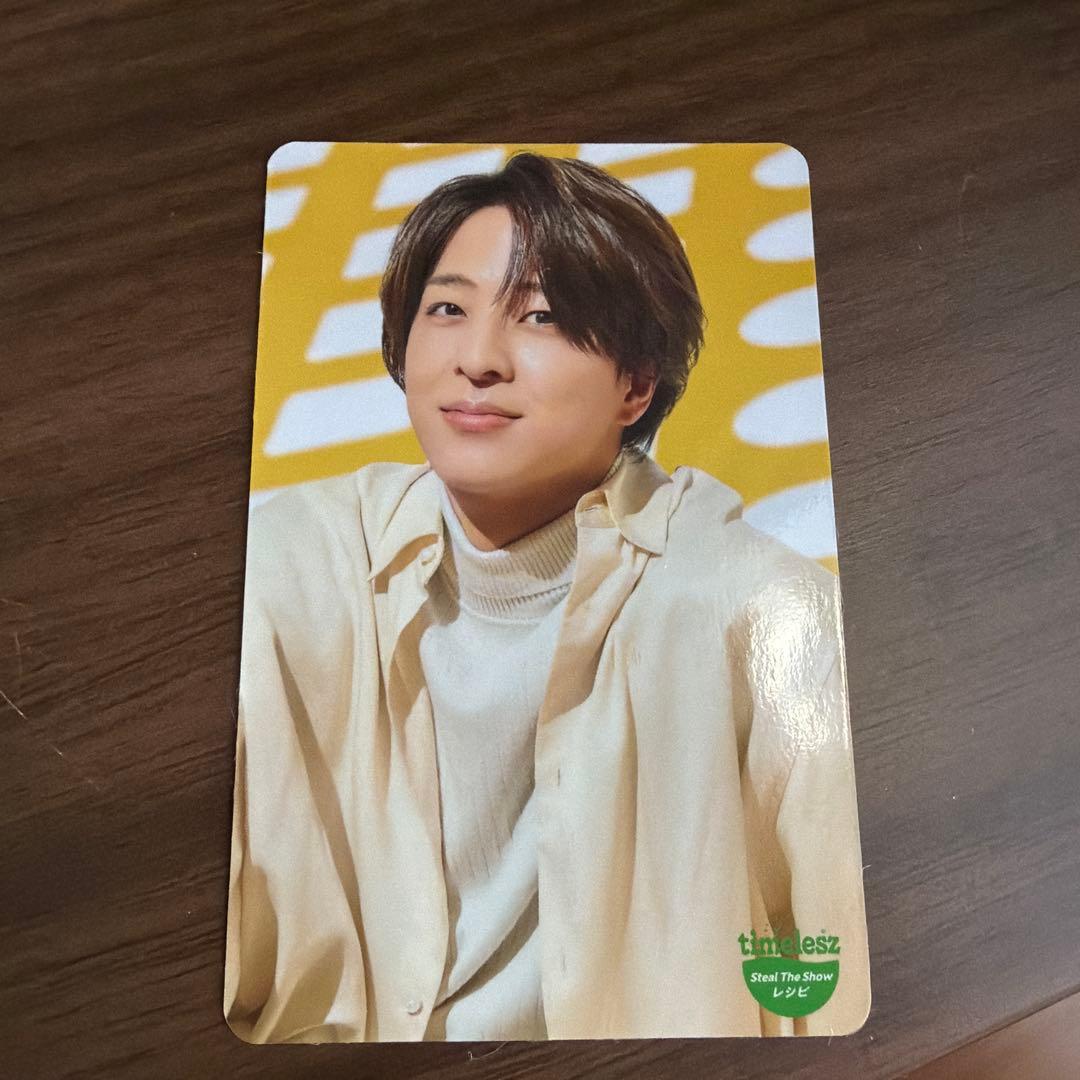 timelesz レシピ Steal The Show トレカ菊池風磨/寺西拓人 - メルカリ