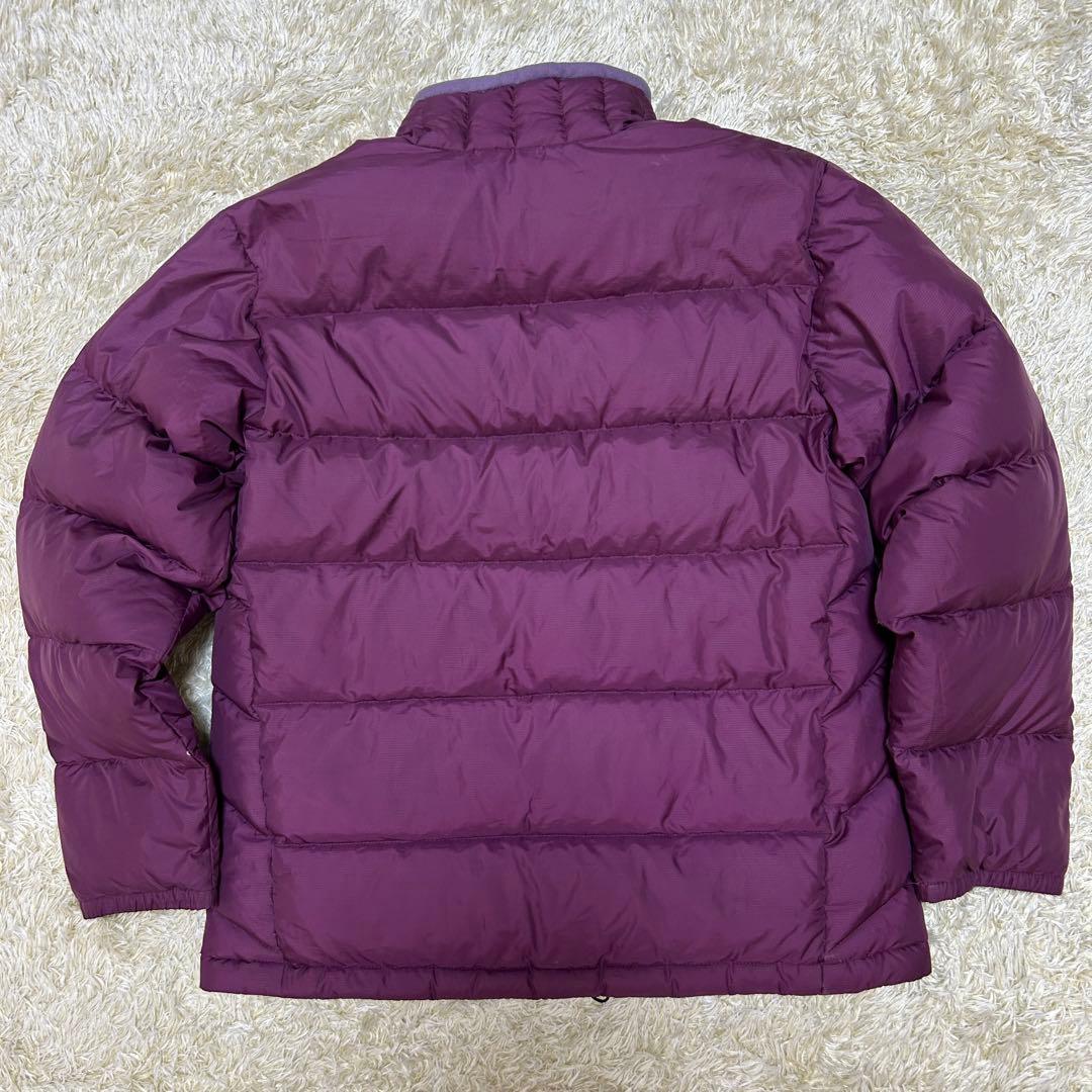 洗える】パタゴニア ダウンジャケット パープル S相当 グースダウン 肉