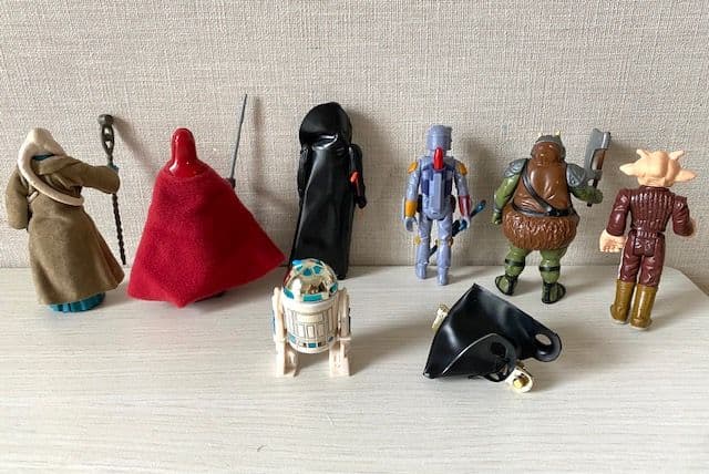 70年代〜80年代のStar Wars ヴィンテージ ケナー フィギュア セット