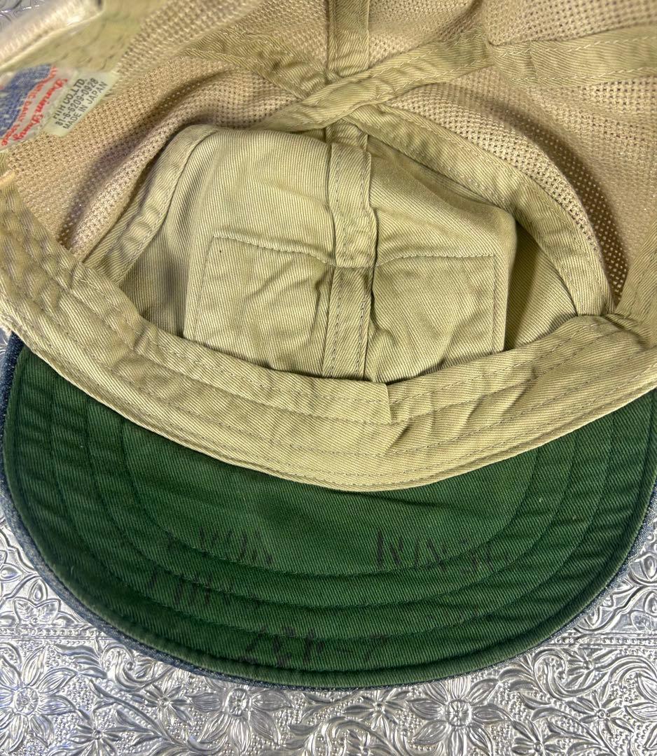 デニム&ダンガリー ワッペン パッチ デニムメッシュキャップ サイズ56