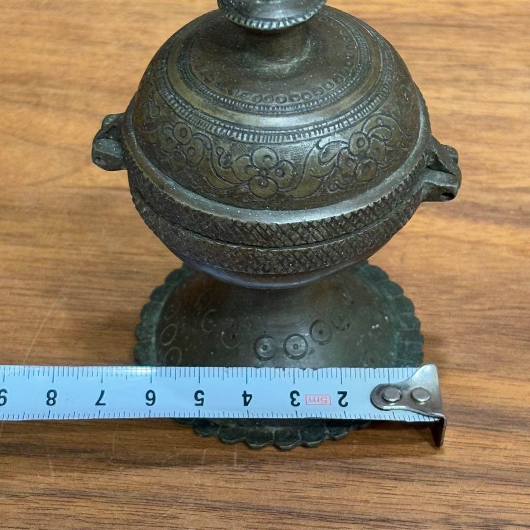 昔中国で購入した銅器の置物 仏具