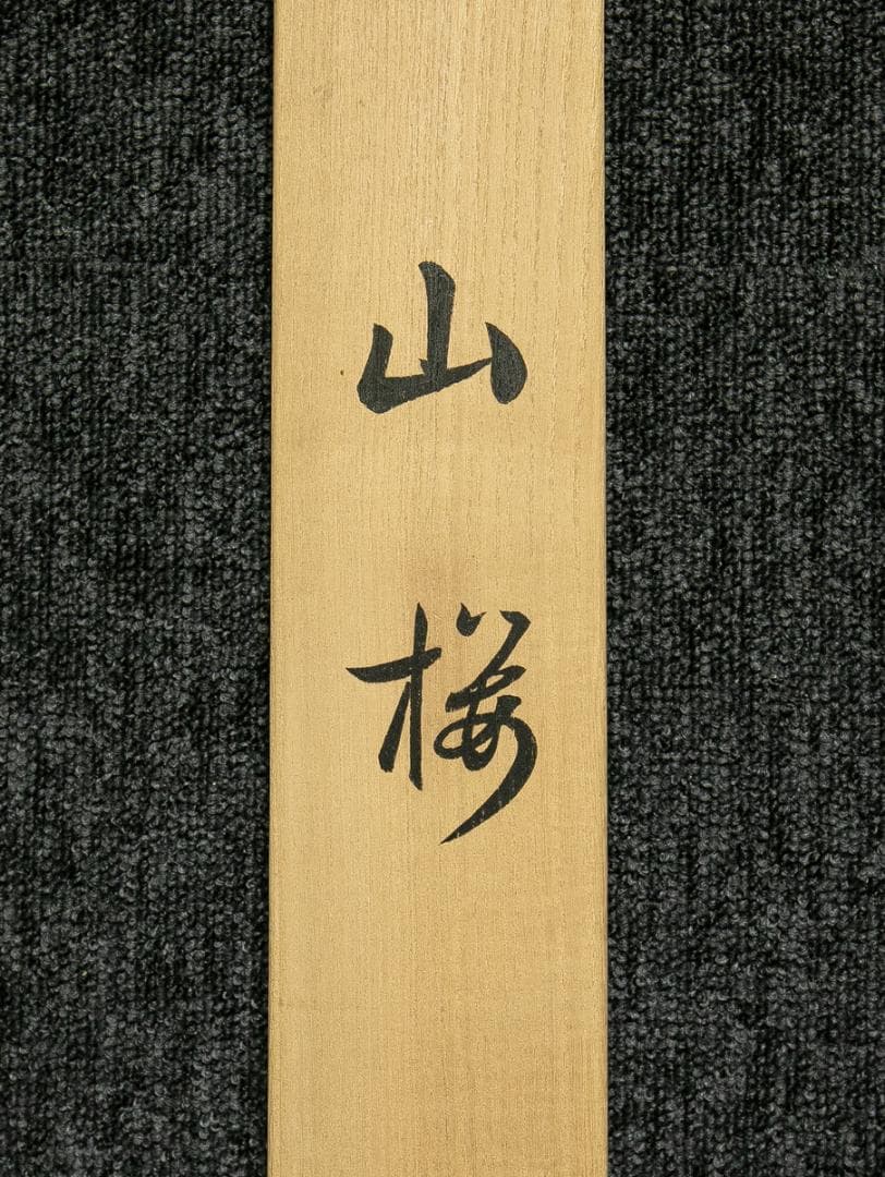 掛軸-1769　国井道成　山桜　共箱