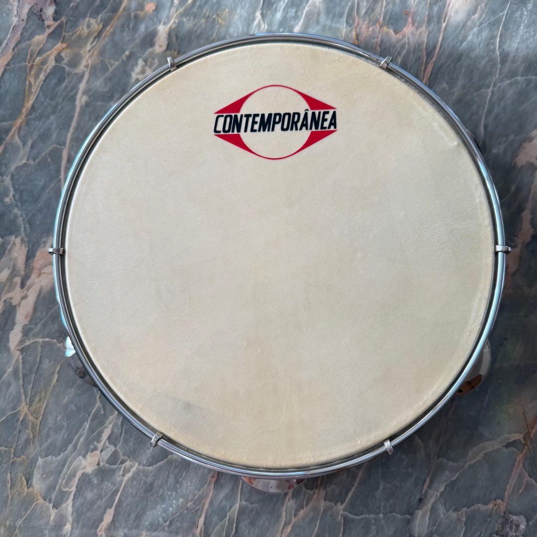 CONTEMPORÁNEA パンデイロ 　　　　　　　PDMV105C CONTEMPORANEA CO-PDMV105C [山羊皮パンデイロ/10] ｜イケベ楽器店