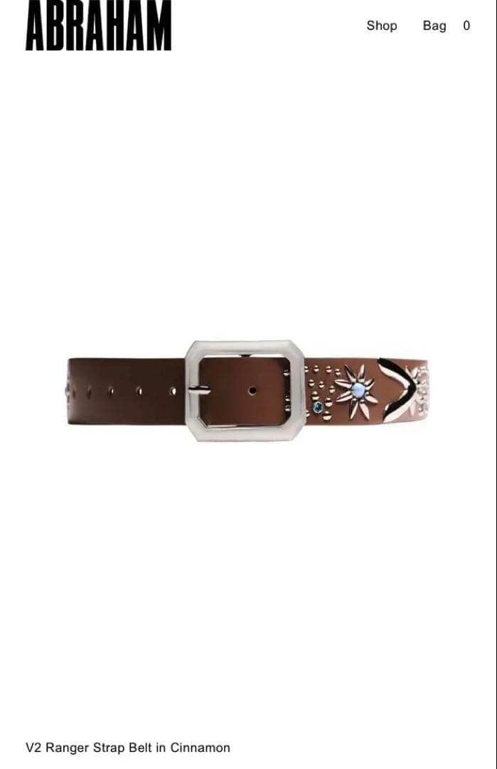 Abraham限定belt 即完品 円堂守 元マッチョ着用 HTC似 - メルカリ