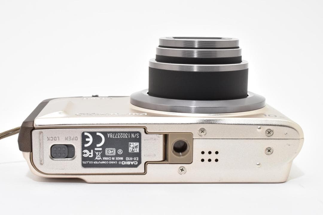 カシオ　CASIO EXILIM EX-H10　ゴールド　《元箱付属》