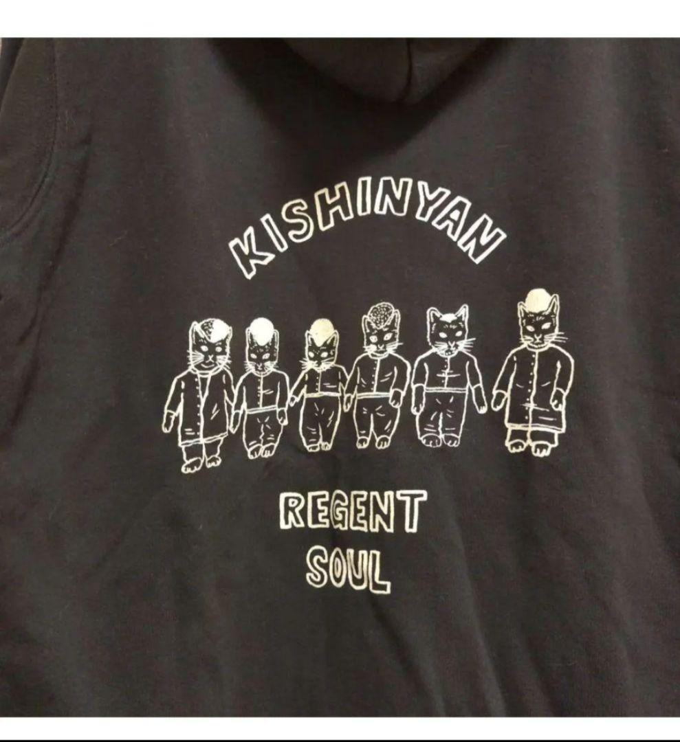 SALE 氣志團フーディ にゃんこパーカー ブラック 猫パーカー M