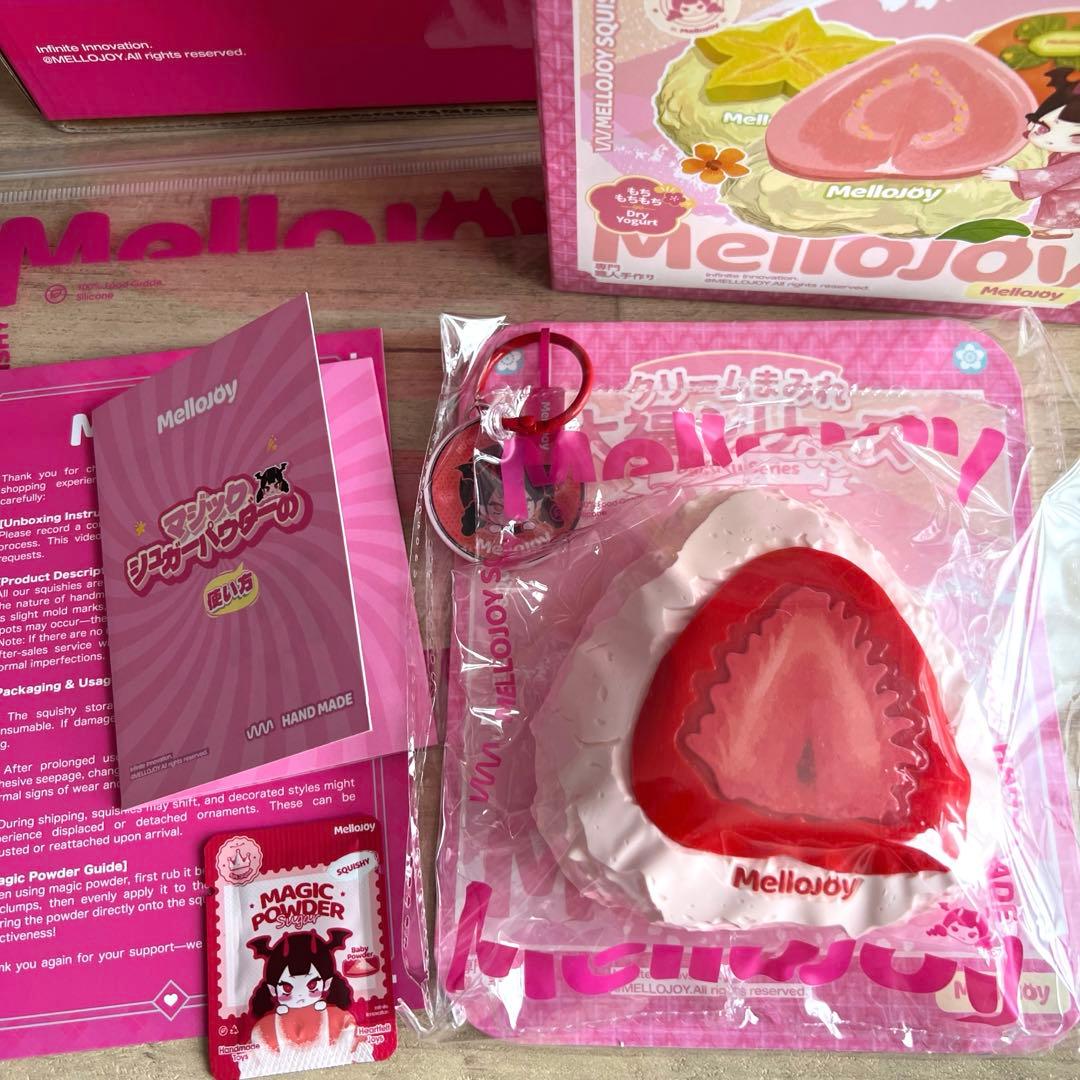 MELLOJOY スクイーズ 大福 いちご メロジョイ