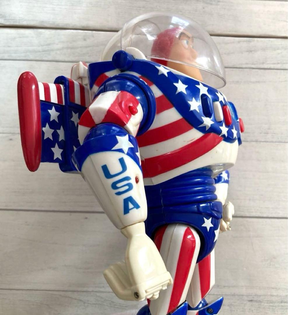 バズ ライトイヤー 星条旗 トイストーリー トーキングバズ フィギュア　絶版品