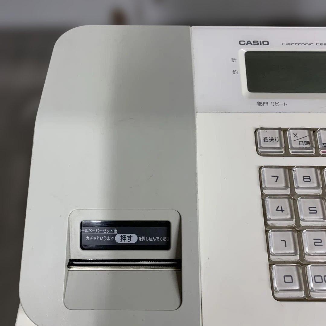 CASIO 電子レジスター SE-G1 ドロアー鍵無し - メルカリ