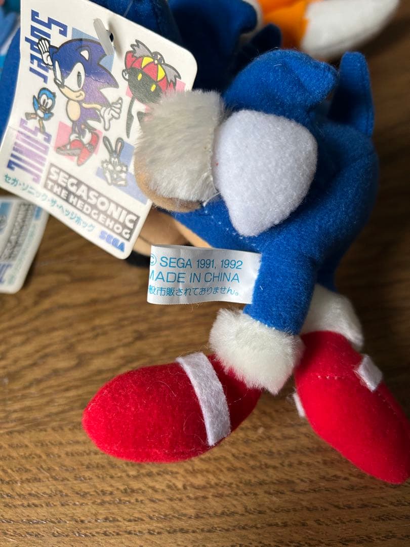 ソニック・ザ・ヘッジホッグ ぬいぐるみ7体 UFOキャッチャー SEGA 非売品