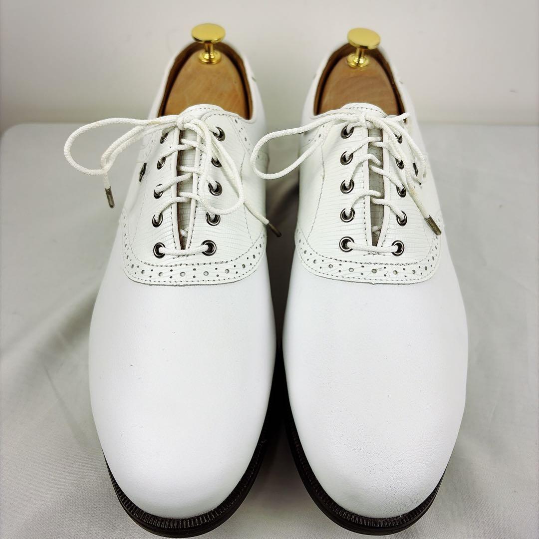 新品 FOOT JOY ICON BLACK ゴルフシューズ 最高級ライン 白 - メルカリ