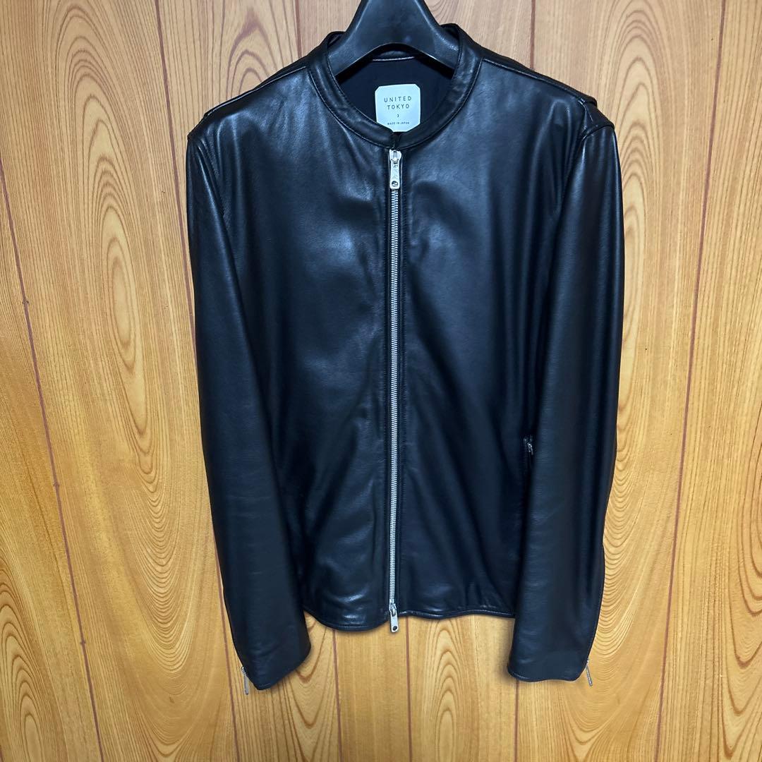 UNITED TOKYO ラムレザー 3 美品