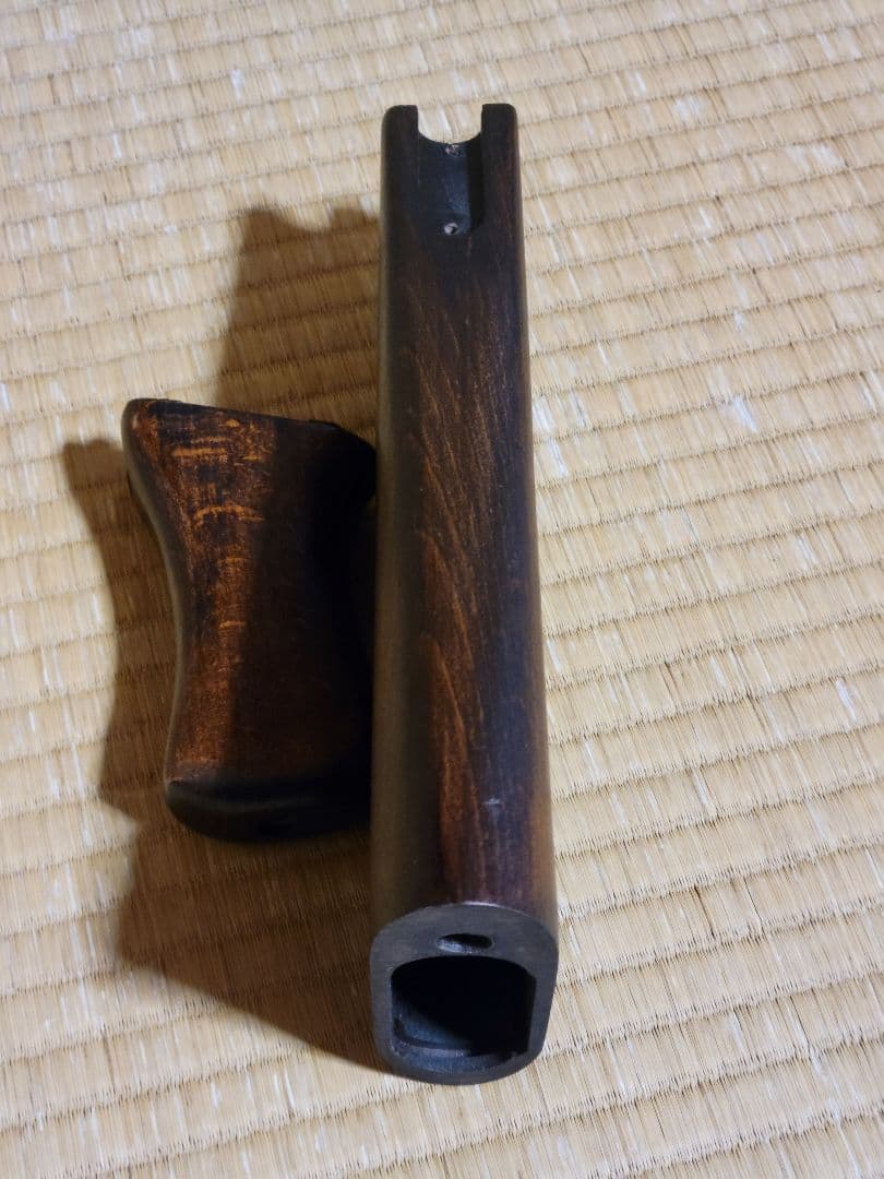 珍品？ 東京マルイ AK47 βスペツナズ用 木製ストックセット - メルカリ