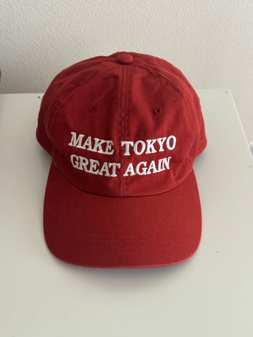 BASICKS 赤 キャップ MAKE TOKYO GREAT AGAIN BASICKS Make Tokyo Great Again Cap レッド - メルカリ