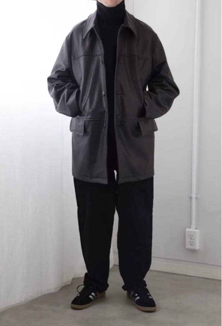 S*a様 【希少サイズ2】comoli ラムレザーカーコート COMOLI -22AW 8th Delivery- | twelve blog