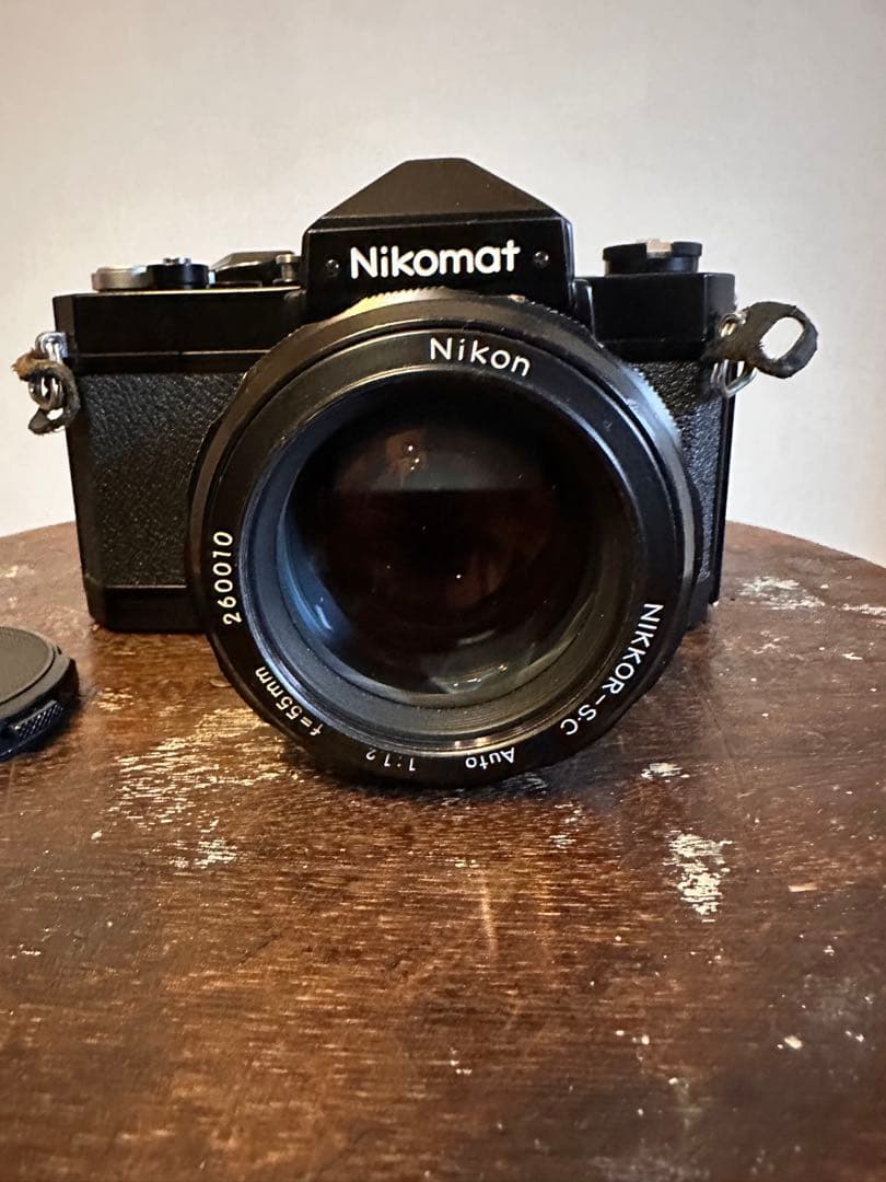 Nikkor-S.C 55mm f/1.2 ＋ Nikomat FTN ブラック - メルカリ