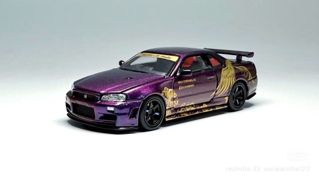 motor helix GT-R R34TAS 2026 限定版ミニカー ゲーム・おもちゃ