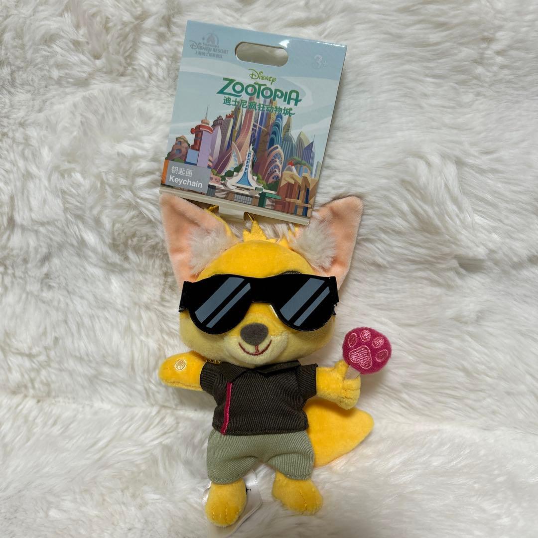 上海ディズニー ズートピア フィニック アイスキャンディー ぬいぐるみ