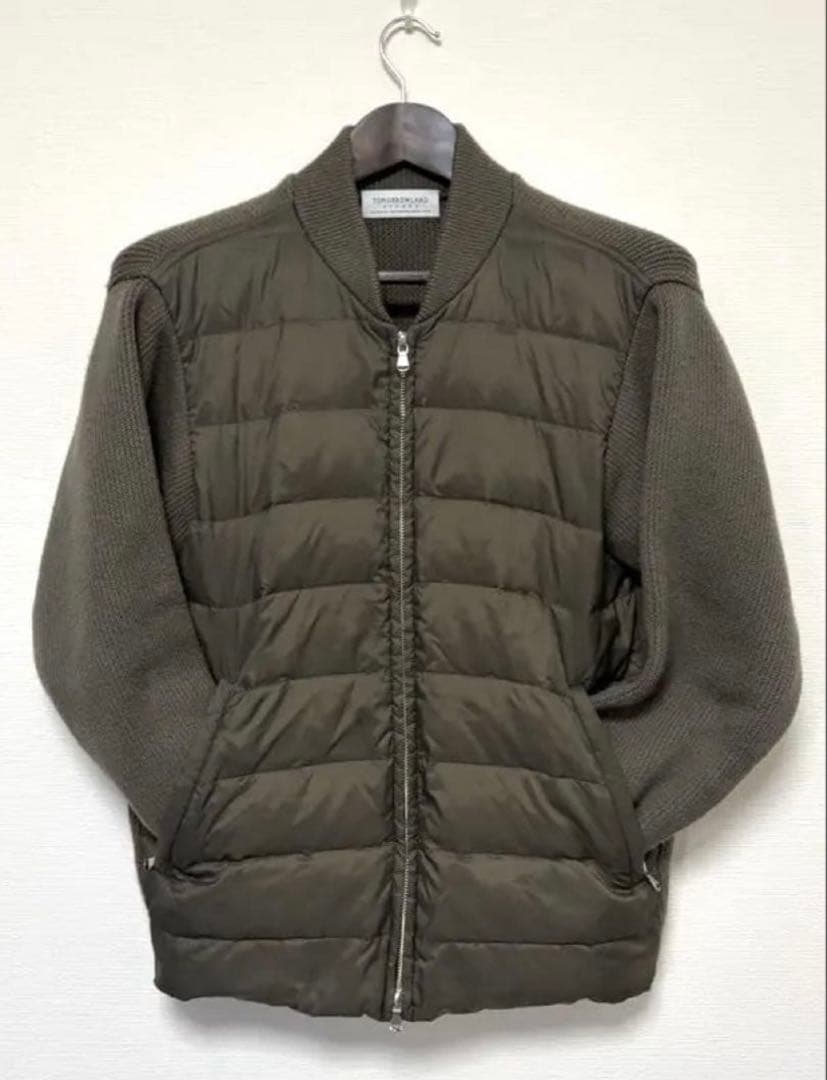 tomorrowland 切り替えニットダウン - メルカリ