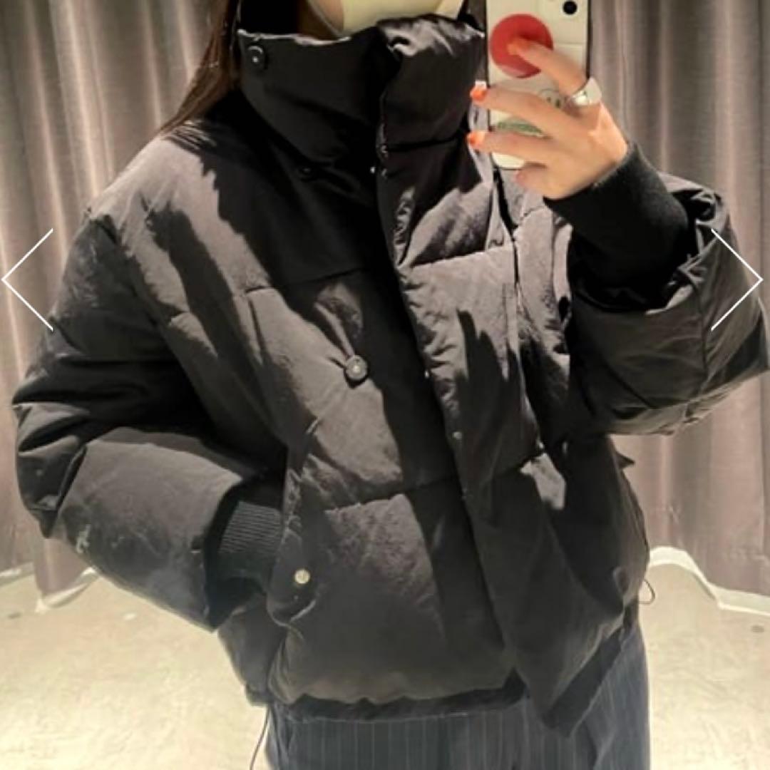 値下げしました！】ダウンジャケット 黒 ブラック AZUL MOUSSY - メルカリ