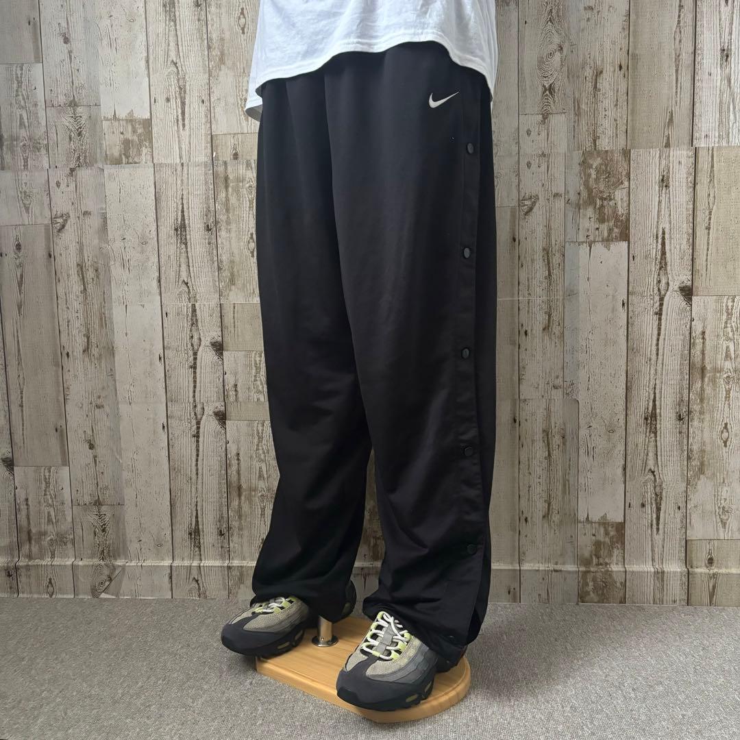 NIKE 90s サイドスナップボタン トラックパンツ ストリート テック