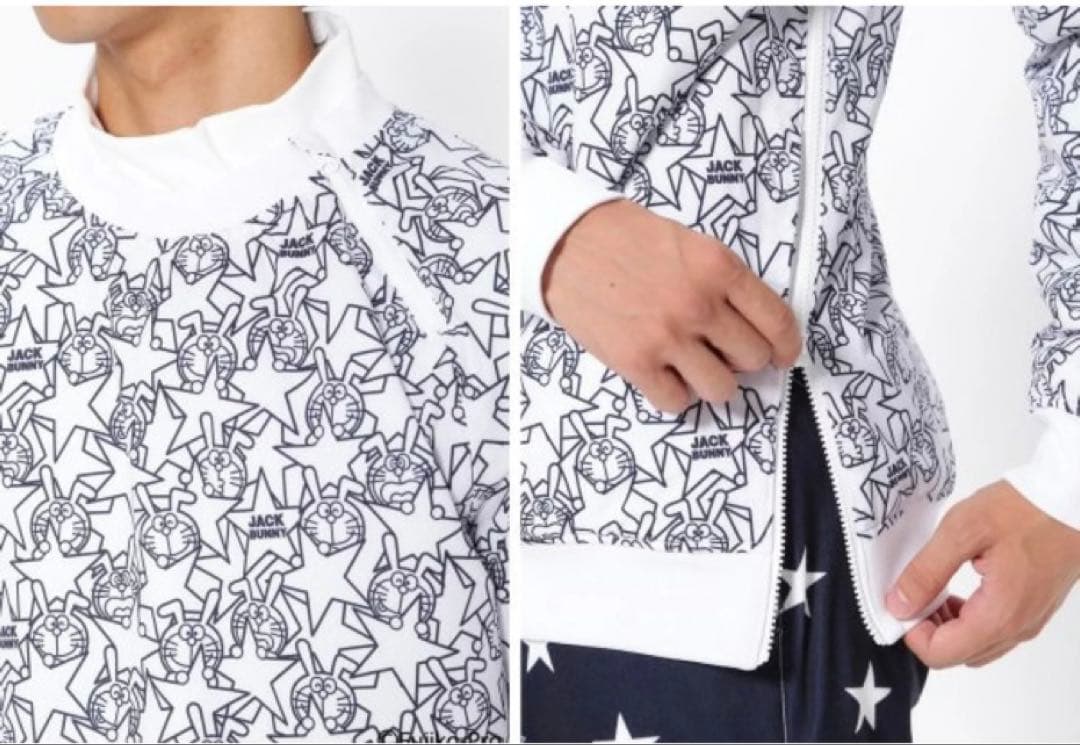 新品 ジャックバニー ドラえもん ラミネートタフタ中綿スニード