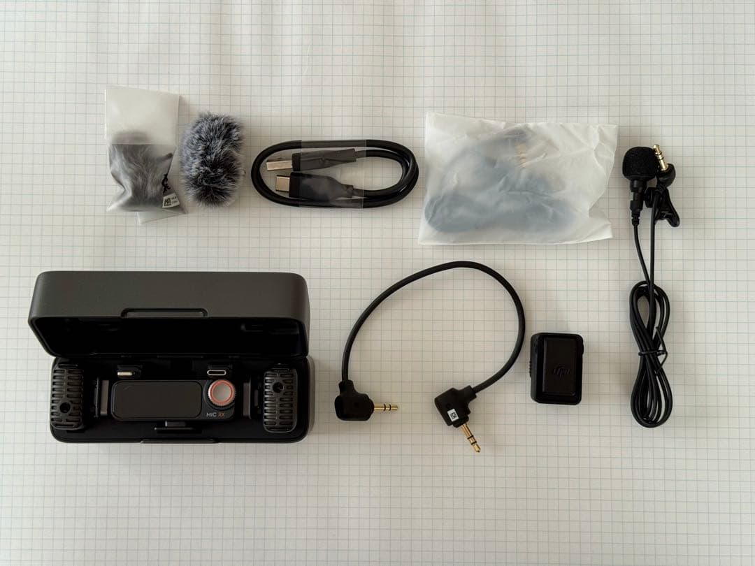 あ*こ様 DJI Mic 2 &ラベリアマイク&CameraAdapter se - メルカリ