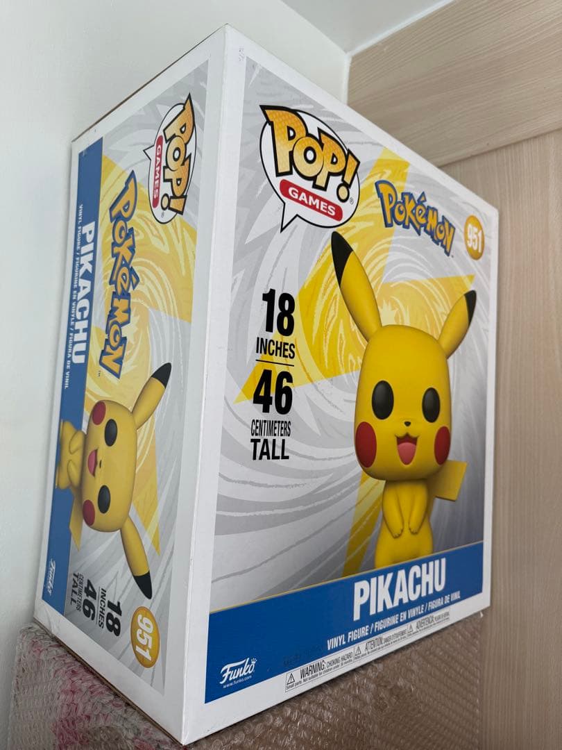【ポケモン】超特大FUNKO18インチピカチュウ Pikachu Pokemon