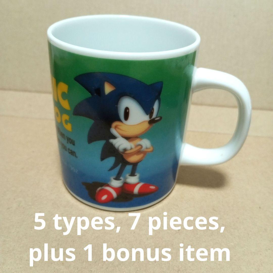 未開封7個+おまけ1個☆SEGA セガ☆ソニック・ザ・ヘッジホッグ
