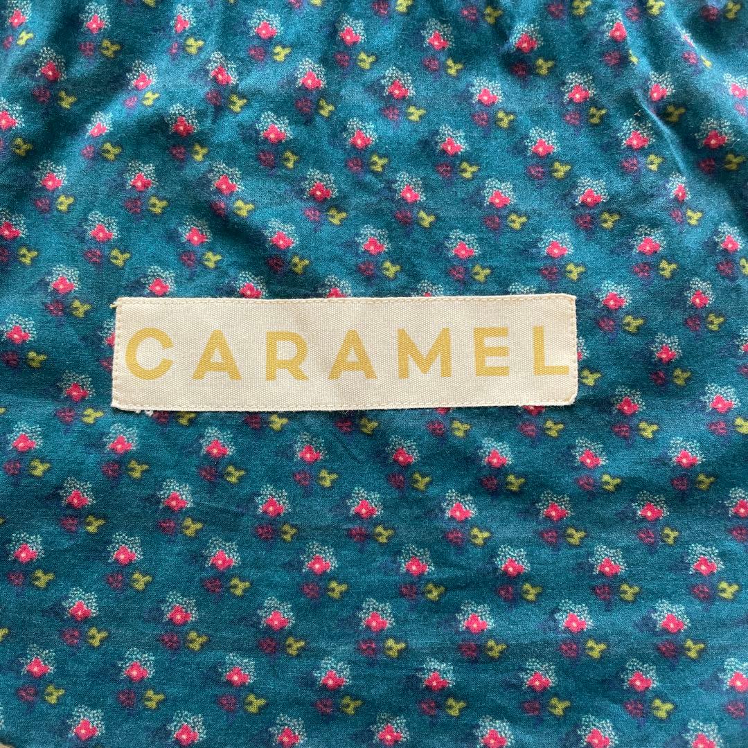 CARAMEL 花柄 ナップサック リュック 巾着 - メルカリ