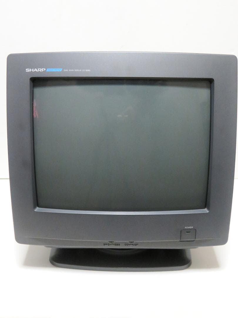 SHARP CZ-608D-H 14型カラーディスプレイテレビ X68000 Yahoo!オークション - SHARP X68000 モニター CZ-600DB カラーテレビジ