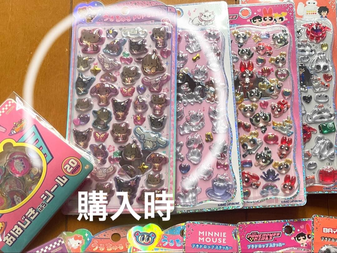 ボンボンドロップシール　うるちゅるシール　サンリオ　コレクション　完成品