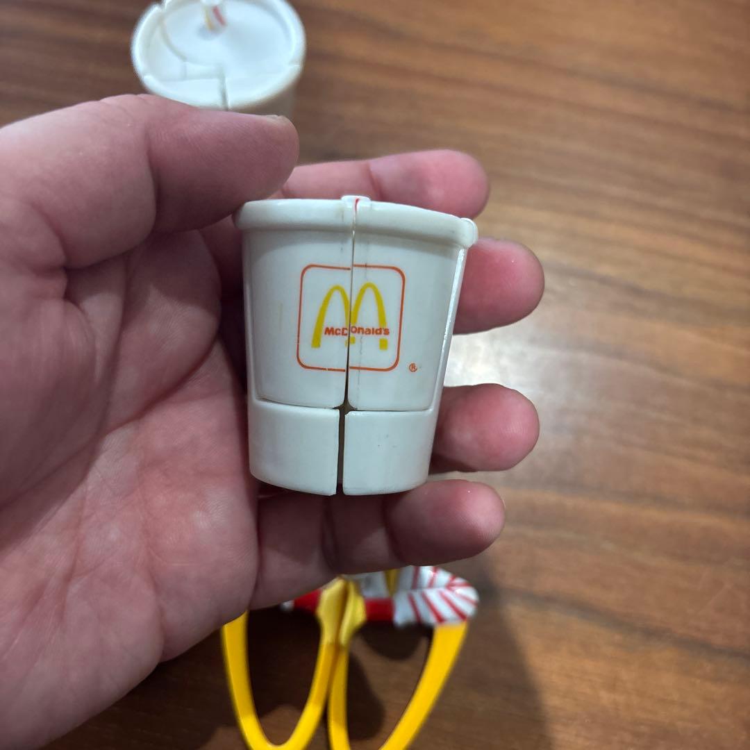 1991年 マクドナルド ドナルド ハサミ 変身する￼シェイク ￼非売品 おまけ