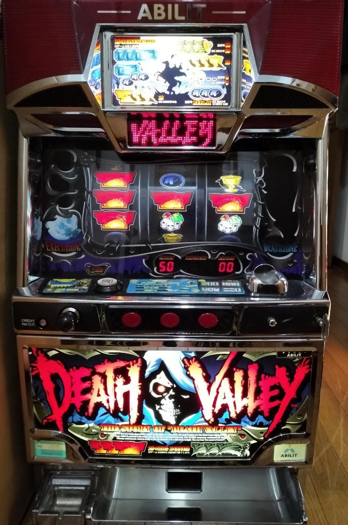 【パチスロ実機】アビリット★デスバレー【オートプレイ付不要機付】４号機