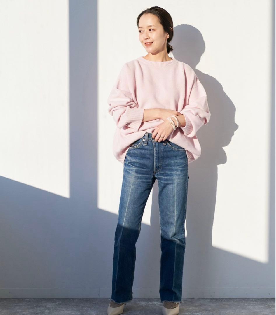 plage ファインウールワイドクループルオーバー - メルカリ