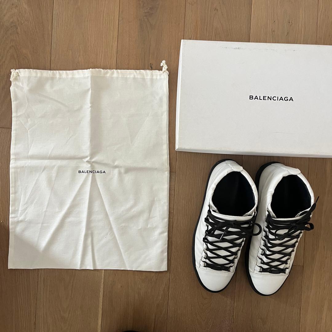 BALENCIAGA バレンシアガ ARENA アリーナスニーカー レザー 41 - メルカリ