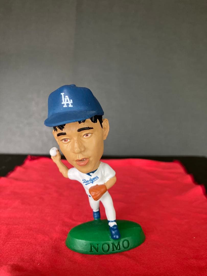 2013 球場配布品（SGA）野茂 英雄 ボブルヘッド人形＋ヘッドライナーズ