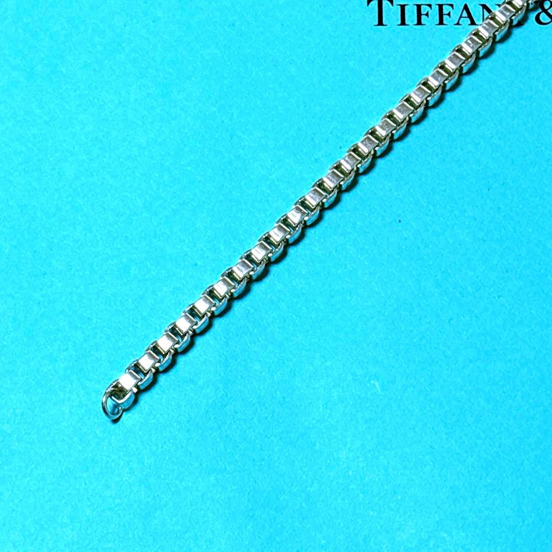 【美品】18.5cm ティファニー ベネチアン ブレスレット シルバー925