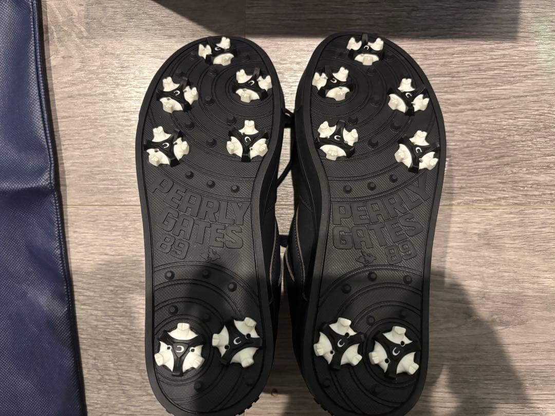 PEARLY GATES ゴルフシューズ 23.5cm ネイビー