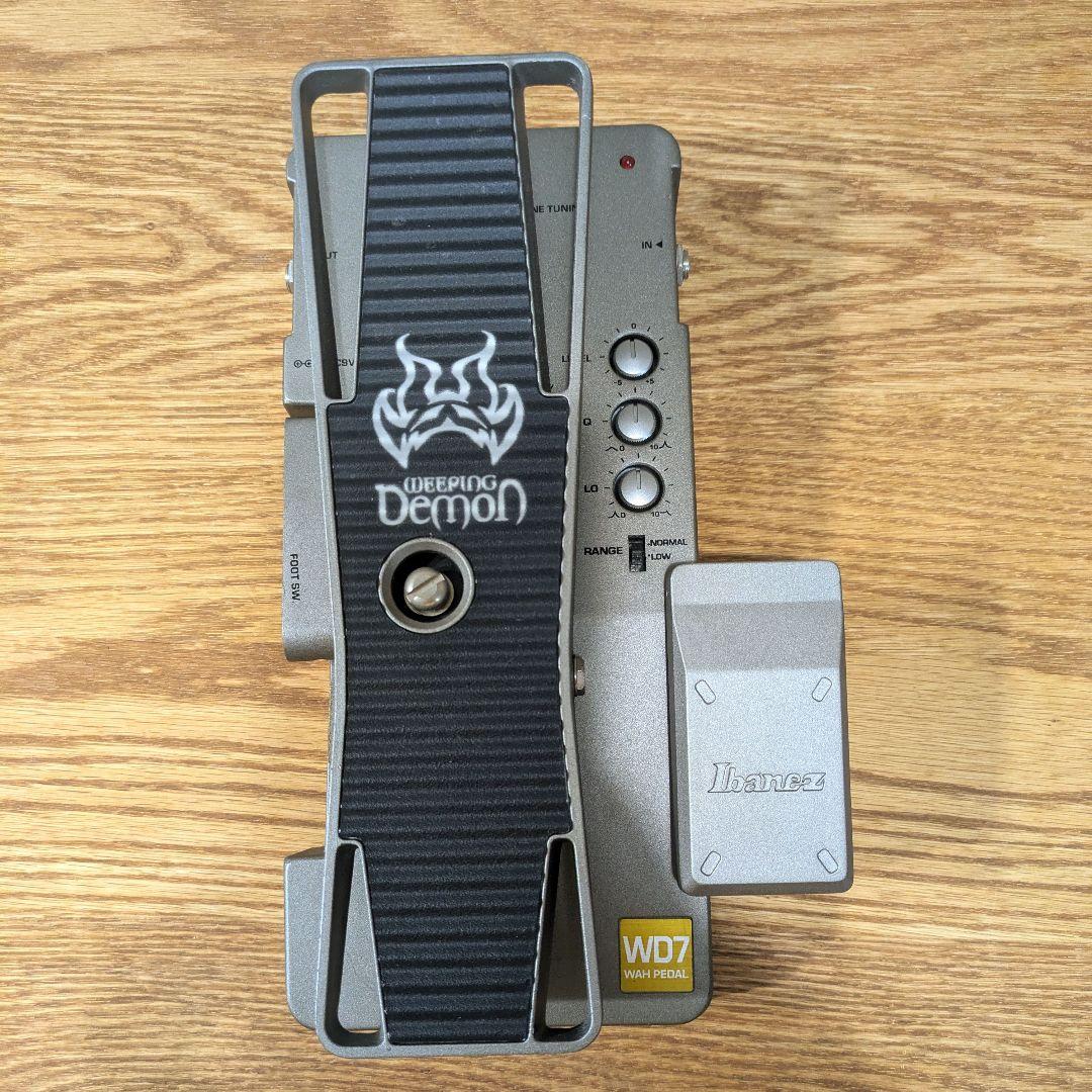 Ibanez WD7 ワウペダル Amazon | Ibanez アイバニーズ ギター/ベース兼用ワウ・ペダル Weeping